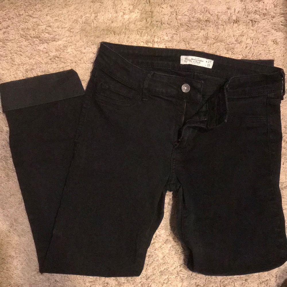 Black Abercrombie jeans